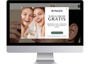 Landing page Glow Leaders